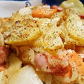 好き嫌い大王's cooksnap of when they made 簡単おかず!!じゃがいもと鮭の炒め物♪.