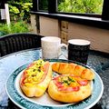 ＆kitchen's cooksnap of when they made ふわふわ惣菜パン♬｡..