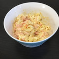 ☆こまっと☆'s cooksnap of when they made 卵サンドの卵と型抜き後の人参でサラダ☆.