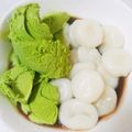 ＡＲＩＡ☆'s cooksnap of when they made 冷やし 抹茶白玉ぜんざい.
