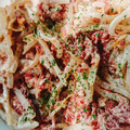 ＭＩ−ＳＡＮ's cooksnap of when they made 簡単♪もやしとコンビーフのマヨネーズ和え.