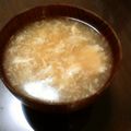 amei's cooksnap of when they made 中華風卵スープ.