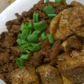 saki1010's cooksnap of when they made 大根とひき肉の煮物☆.