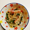 たみぞう1976's cooksnap of when they made ベーコンとほうれん草エノキ茸のバター炒め.