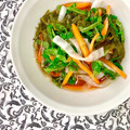 ふたごゆき's cooksnap of when they made 簡単☆大根と人参のめかぶあえ♪.
