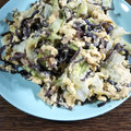 クックTYU7R5☆'s cooksnap of when they made キクラゲとレタスの卵炒め.