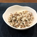 aochaaan's cooksnap of when they made 一人暮らしのランチ簡単挽肉オイスター炒飯.