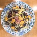 たちぽんぽん's cooksnap of when they made 塩こん部長の冷やしそうめんチャンプルー.