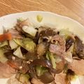 きゃれんはは's cooksnap of when they made 豚バラ肉・なす・キャベツのオイスター炒め.