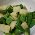 クック7FNN0F☆'s cooksnap of when they made 冷めても旨い♡長芋とオクラのバタポン炒め.