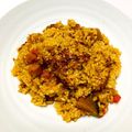 azbjbn's cooksnap of when they made カレー研究会レトルトカレーの炊き込みご飯.
