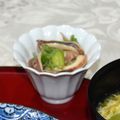 mielle's cooksnap of when they made 母の味♪ねぎといかのぬた.
