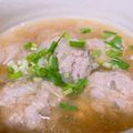 もちめろん's cooksnap of when they made 肉だんご&豆腐のはるさめスープ.