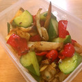 Тика's cooksnap of when they made イカとキュウリの中華炒め.