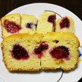 さらさんレシピ's cooksnap of when they made ブラックベリーのヨーグルトレモンケーキ.