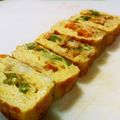 Tケｰ′sK's cooksnap of when they made 天ぷらリメイク☆絶品明石焼き風オムレツ♡.