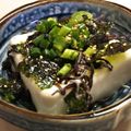 ちょこ＊choco's cooksnap of when they made 居酒屋さんの塩昆布冷や奴.