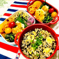 U☆kaoru's cooksnap of when they made 栄養満点！ひじきとしらすの和風炒飯.