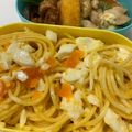 ◎みーちゃん◎'s cooksnap of when they made 卵パスタ＊簡単あと一品に♡.