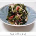 ちょこ☆ちょこ's cooksnap of when they made 5分で副菜☆キュウリとワカメの和え物.