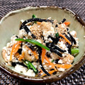 もりはん's cooksnap of when they made 金ごまと厚揚げで♪簡単白和え.