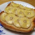北京パンダ's cooksnap of when they made 朝食・おやつに　バナナトースト♪.