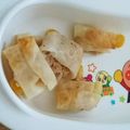 apricotmai's cooksnap of when they made 餃子アレンジ☆幼児も食べれる ツナコーン.