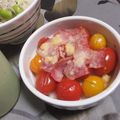 よちりん's cooksnap of when they made プチトマトとベーコンのチーズ焼き.