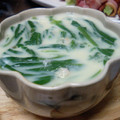 ぽんぽん堂's cooksnap of when they made ほうれん草とカニ缶の茶碗蒸し.