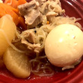 cyndy84's cooksnap of when they made ル・クルーゼ 大根 とり肉 白滝 煮物.