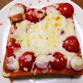 焼きのみ先生の妻's cooksnap of when they made 厚切りピザトースト★エッグのせ♡.