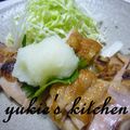 yukiはぴ's cooksnap of when they made 簡単うま～い♫♬鶏肉のおろしポン酢のせ♪.