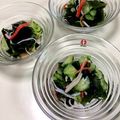 kpえもん♪'s cooksnap of when they made カニカマ入りきゅうりとわかめの生姜酢の物.