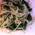 yui1018's cooksnap of when they made ニンニクの芽とモヤシのナムル.