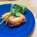 Sac’HiNa's cooksnap of when they made 少ない材料で簡単！サーモンの中華蒸し.