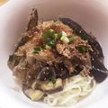 hiraria's cooksnap of when they made 豚肉とナスのさっぱり冷うどん.