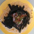 Spammusubi's cooksnap of when they made 冷、温どちらでも♪イカ納豆スパゲティ.