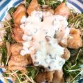 気まぐれご飯を作る人's cooksnap of when they made 梅酢チキン南蛮と梅干しタルタル.