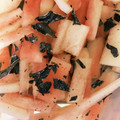 クックJYUHST☆'s cooksnap of when they made 捨てないで～✿スイカの皮でお漬物✿.