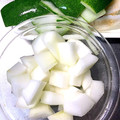 ちょこふみ's cooksnap of when they made 冬瓜(姫冬瓜、ミニ冬瓜）の簡単な切り方.