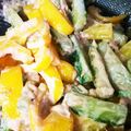 ひなみなひろ's cooksnap of when they made 地きゅうりとパプリカ、ツナのオイマヨ炒め.