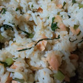 珠玉猫's cooksnap of when they made 時短♪鮭と野沢菜の混ぜごはん.