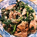miyo0221's cooksnap of when they made 鯖缶でほうれん草の胡麻和え.