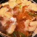 ★ponny★'s cooksnap of when they made エノキと揚げの味噌汁.