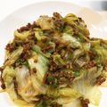 ねーねち's cooksnap of when they made 野菜を食べよう！レタスのひき肉炒め.