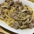 blue_apron's cooksnap of when they made 超簡単☆しめじのバター醤油パスタ.