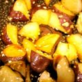 okk78♪'s cooksnap of when they made 10分でできる！揚げない大学いも.