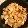 ♪ミチル♪'s cooksnap of when they made ◆鶏肉と大根と大豆の炒め煮◆.