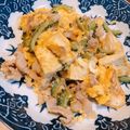 yuutamm's cooksnap of when they made 超簡単★ゴーヤチャンプル★めんつゆだけ！.