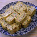 さるちゃんばなな's cooksnap of when they made 簡単！家のお弁当定番☆なめたけ入り卵焼き.